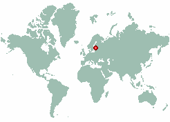 Gloskaer in world map