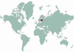 Ruotsala in world map