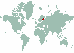 Kuusvaara in world map